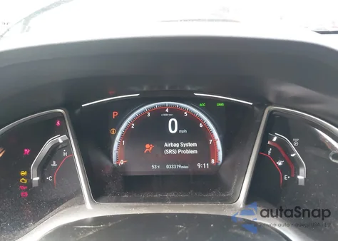 2021 Honda Civic Sport z USA, uszkodzony, nr VIN 2HGFC2F89MH544865